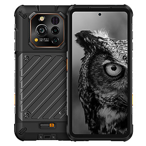 RugOne Xever 7 Rugged Smartphone with Black Cover