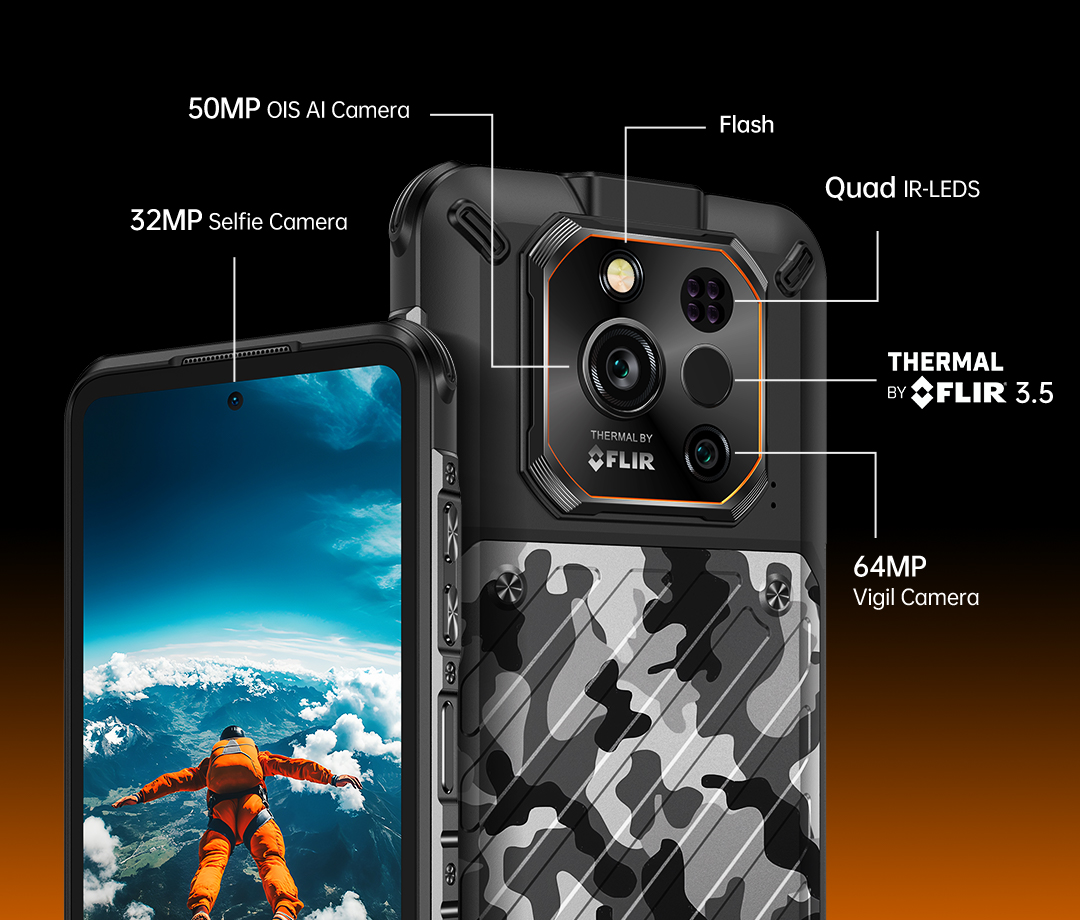RugOne Xever 7 Rugged Smartphone Kamerafunktionen