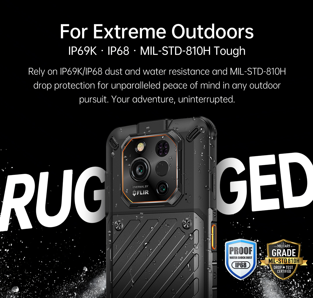 RugOne Xever 7 Rugged Smartphone Robustheit IP69K IP68