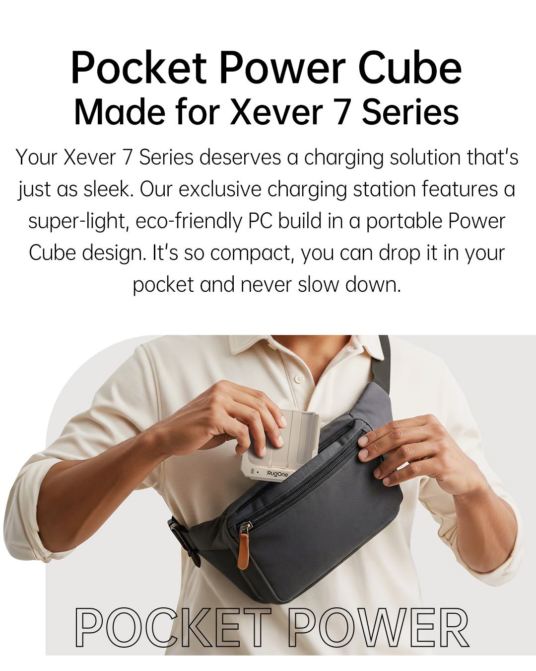 RugOne 4-in-1 Charging Station for RugOne Xever 7 Series Rugged Smartphones Pocket
