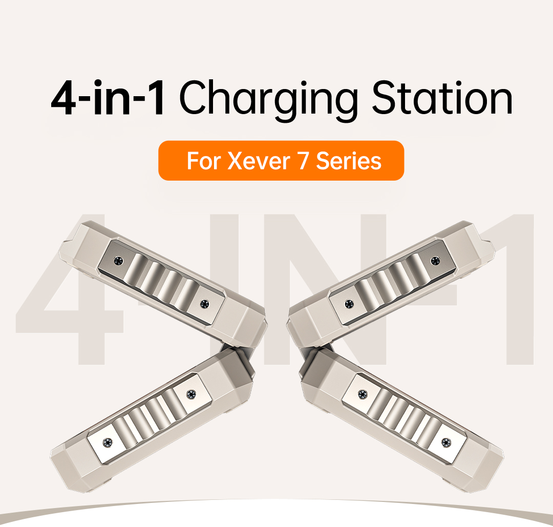 RugOne 4-in-1 Charging Station for RugOne Xever 7 Series Rugged Smartphones