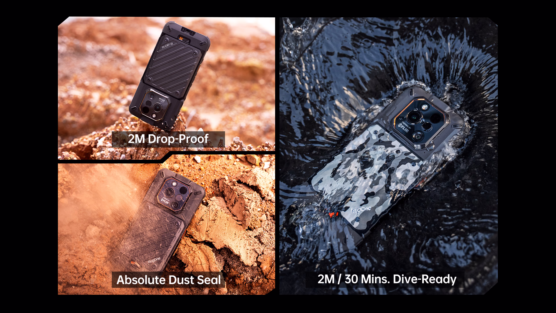 RugOne Xever 7 Pro Rugged Smartphone Durability