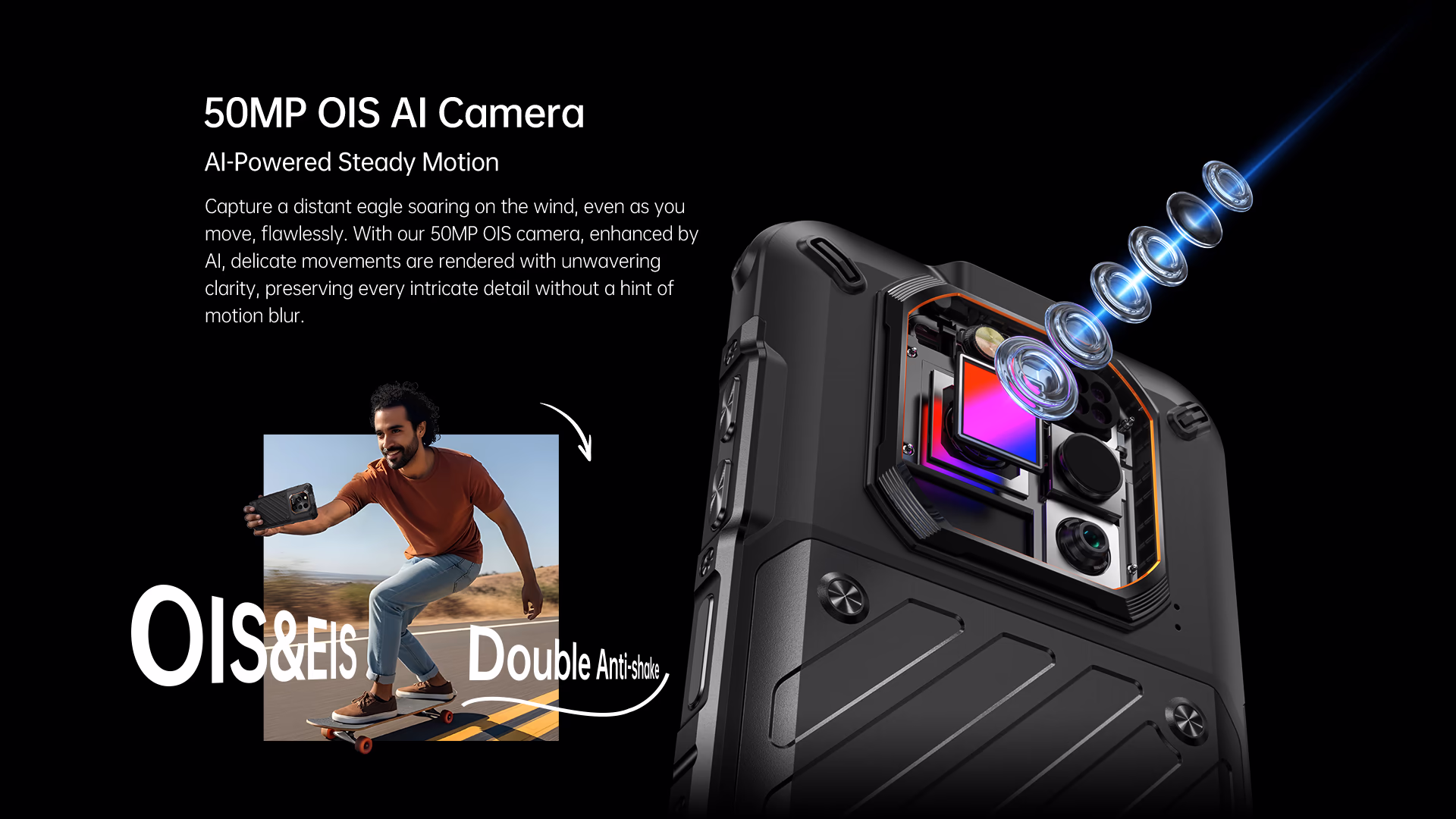 RugOne Xever 7 Pro Rugged Smartphone 50MP OIS Camera