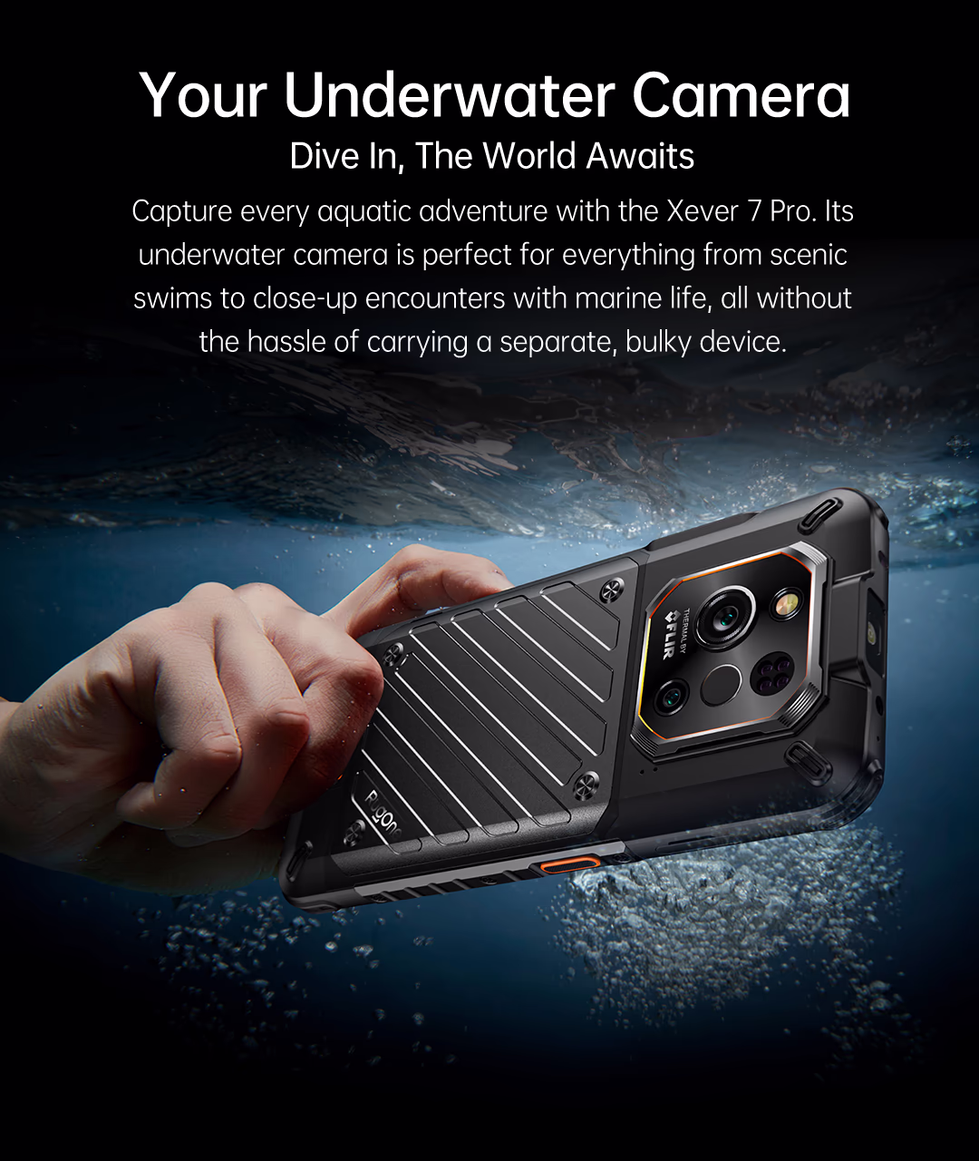 RugOne Xever 7 Pro Rugged Smartphone Waterproof